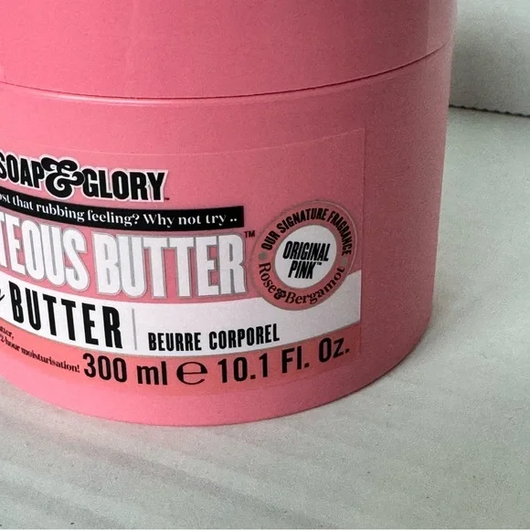 Soap & Glory Original Pink The Righteous Butter Moisturizing Body Butter Rose - Picture 4 of 8